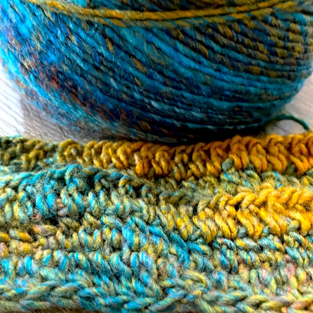 Handmade Crochet Scarf - Picture 3 of 6